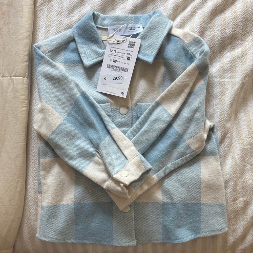 12/18 month Zara shaket. NWT